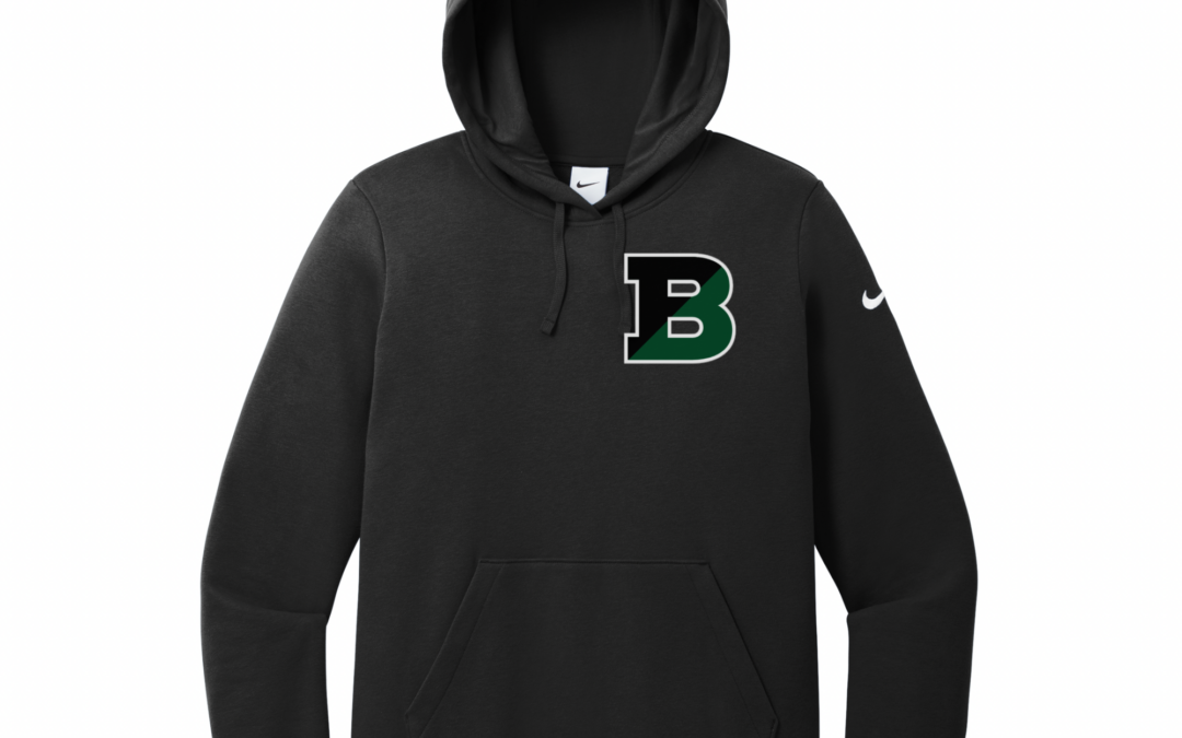 Nike Women’s Club Fleece Sleeve Swoosh Pullover Hoodie