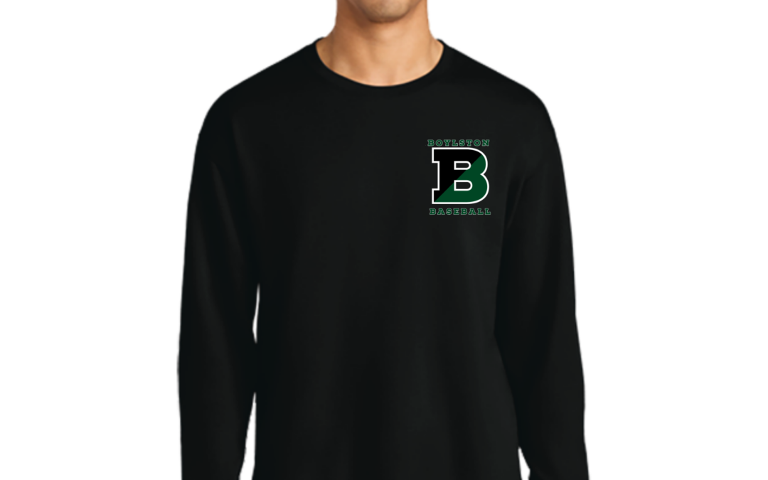 CottonFleece Crew Neck LS Sweatshirt BASEBALL