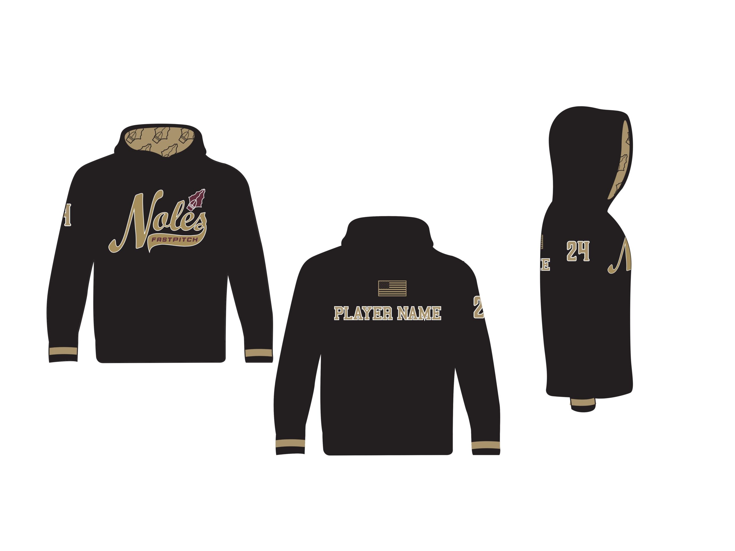 Noles Long Sleeve Hooded Sweatshirt