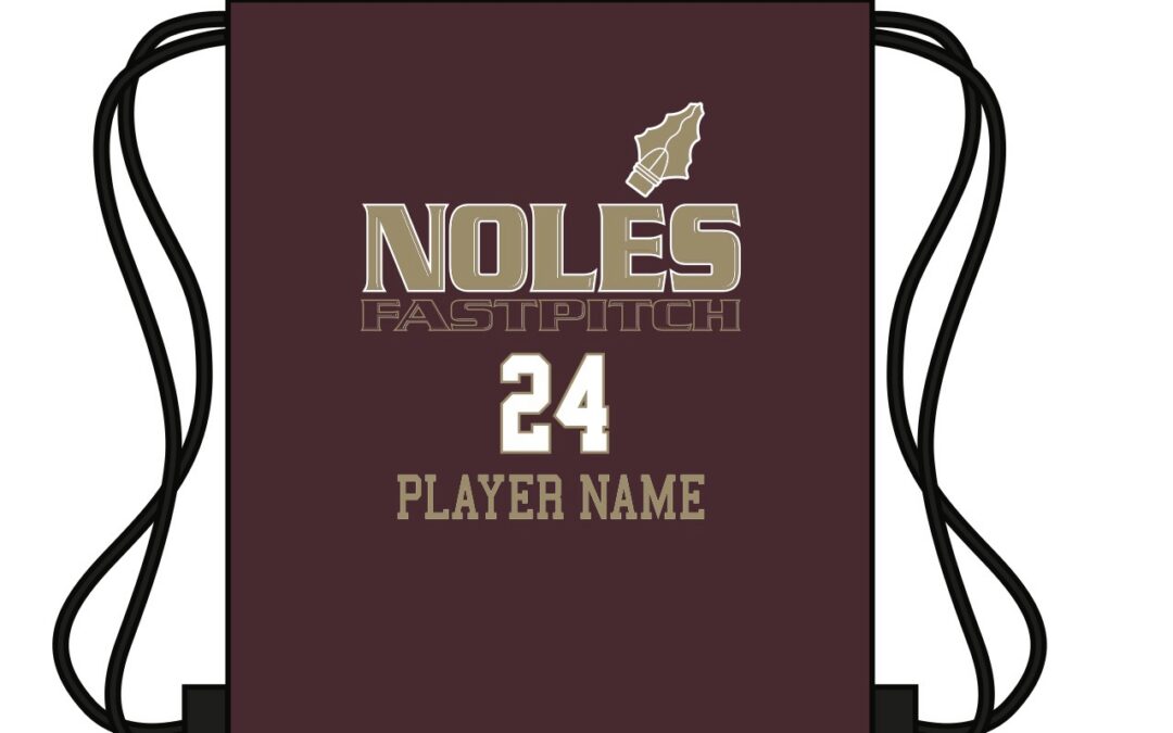 Baseball Custom Cinch Bag