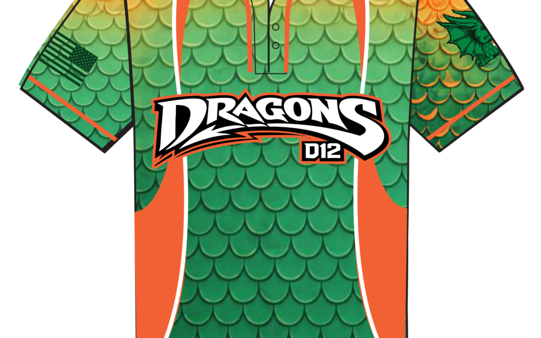 Dragons 2026 Two Button Jersey