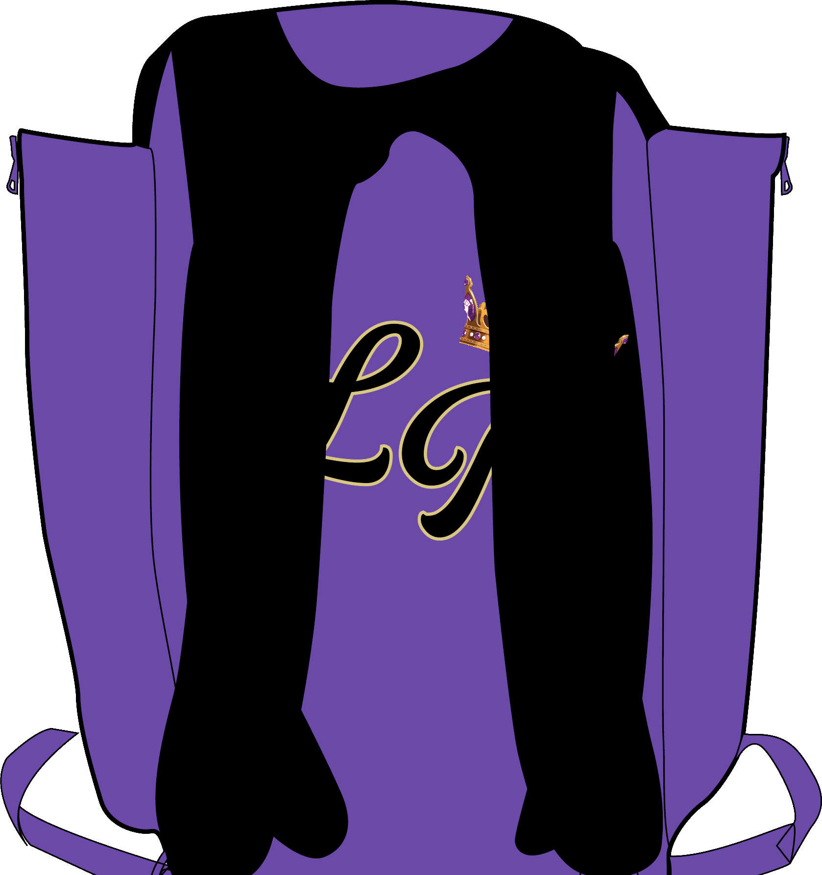 Lady Royals Custom Bat Bag - Image 2