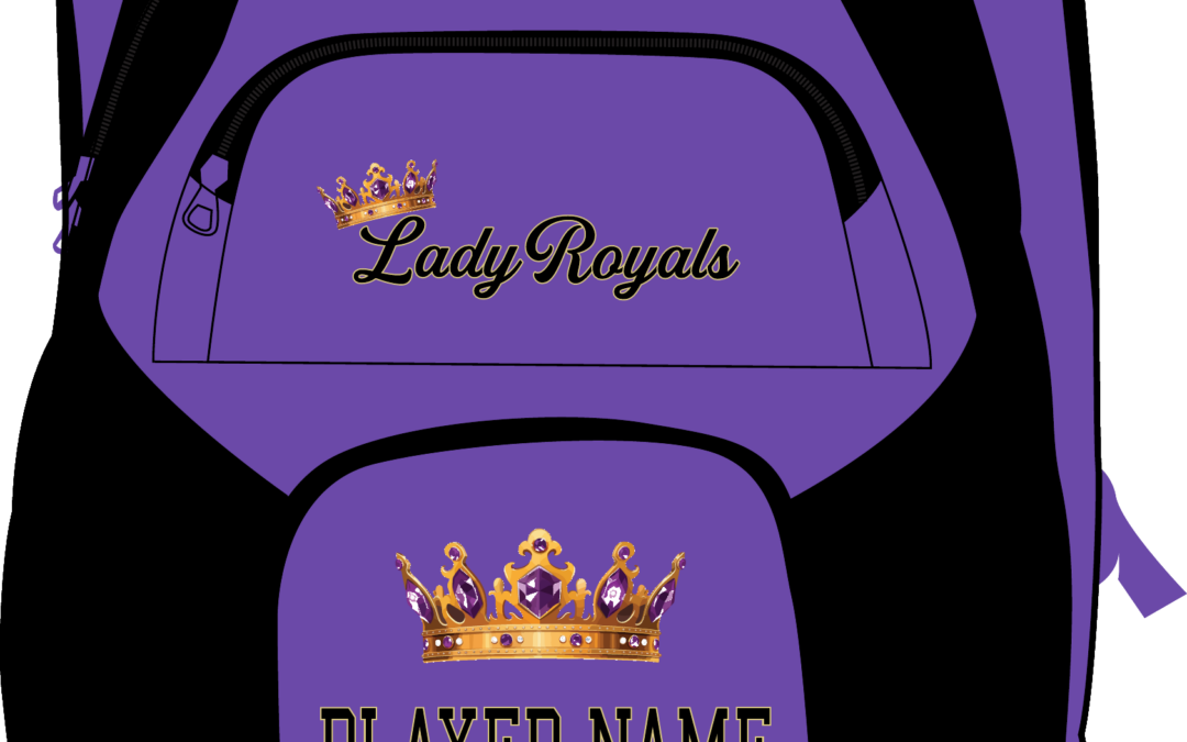 Lady Royals Custom Bat Bag